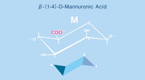β-(1-4)-D-Mannuronic Acid