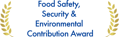Food Safety, Security & Environmental Contribution Award